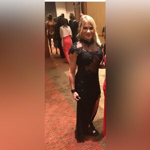 MacDuggal Prom Formal sequin dress